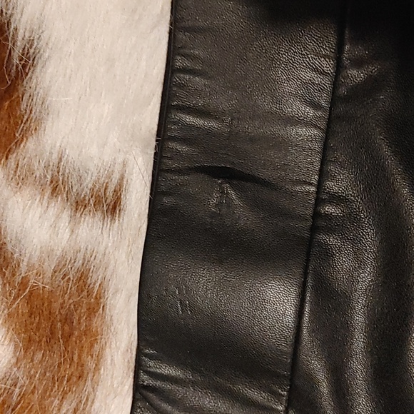 'A' Faux Leather Pants Plus Sz 30-32 - Picture 5 of 6